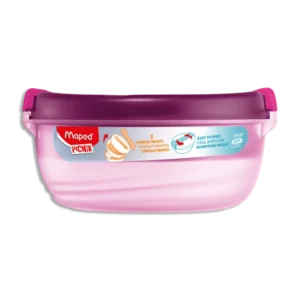 Maped Picnik Round Pink Lunch Box2