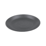 Melamine 7.25inches Flat Black Dish