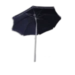 Navy Blue Solid 200cm Beach Umbrella