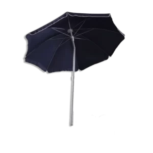 Navy blue solid 200cm beach umbrella