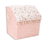 Pink Baby Box with Corner Lid