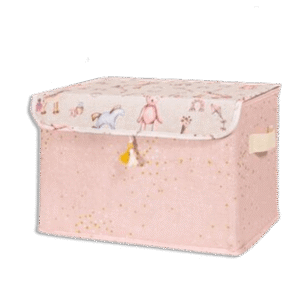 Pink Rectangular Baby Storage Box Maxi Size