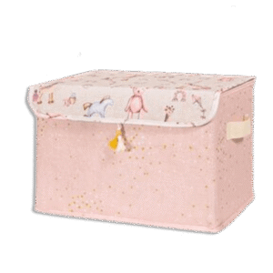 Pink Rectangular Baby Storage Box Maxi Size