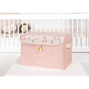 Pink Rectangular Baby Storage Box Maxi Size2