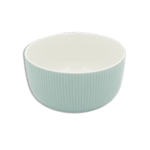 Porcelain Patterned 550ml Green Soup Bowl