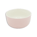 Porcelain Patterned 550ml Pink Soup Bowl
