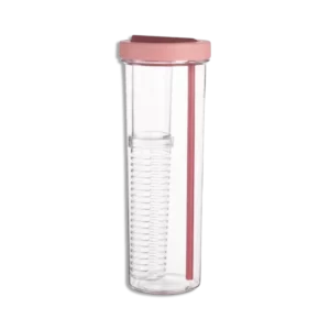 Portable Pink Drinking Bottle With Filter