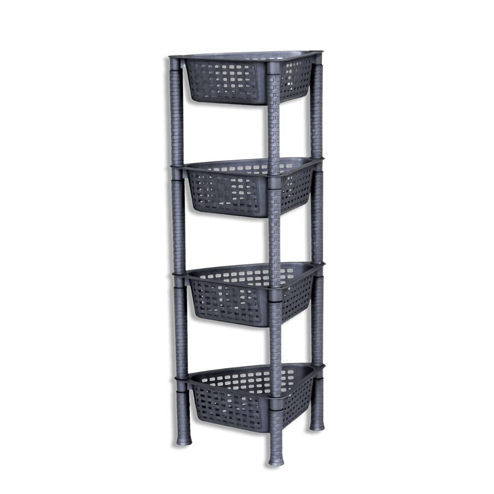 Sigma-Grey-Corner-4-Shelf-Tier-Storage-Organizer