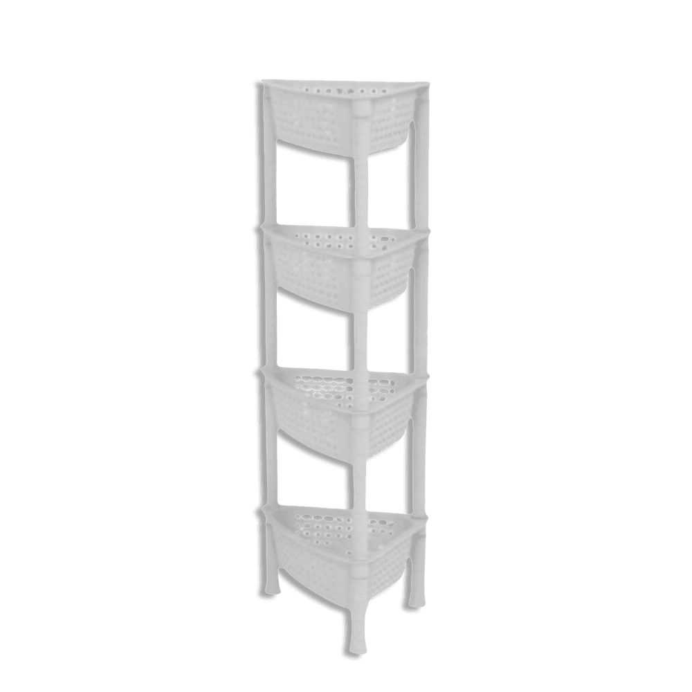 Sigma-White-Corner-4-Shelf-Tier-Storage-Organizer