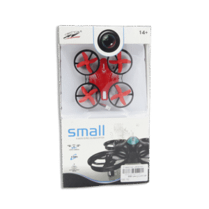 Small 6-Axis Red Gyro Quadcopter