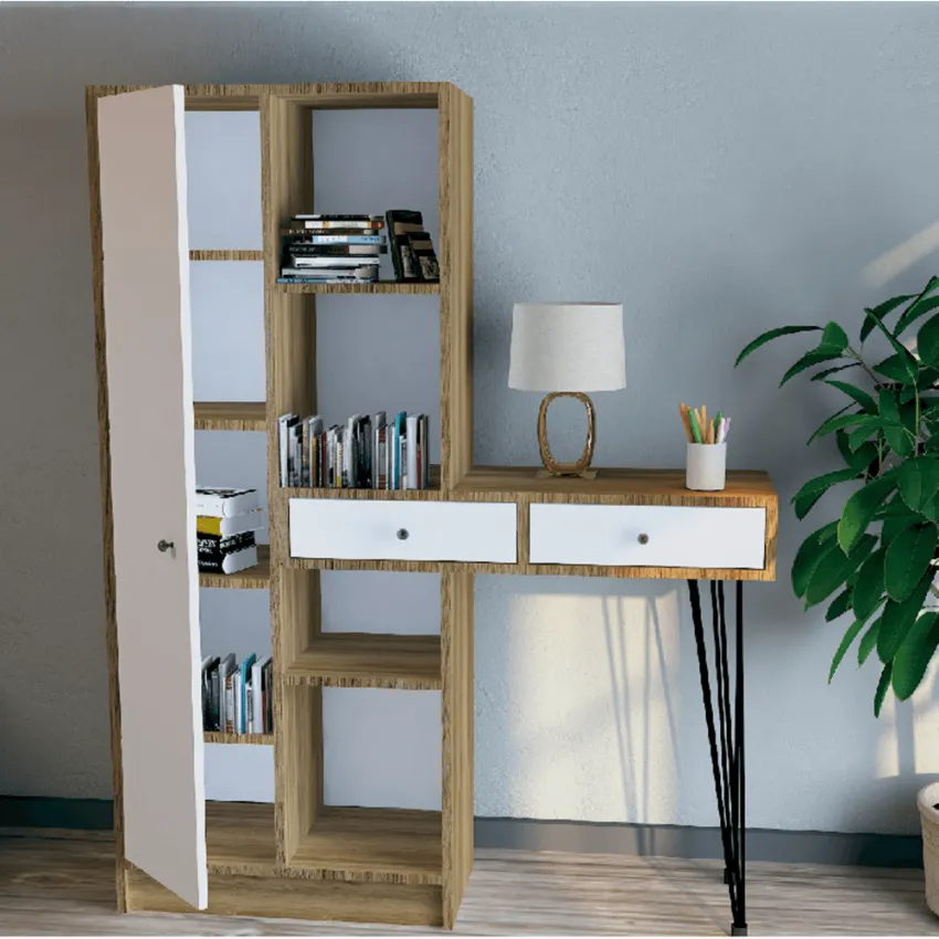 Wooden-Brown-&-White-Closet-with-Layers-and-Drawers