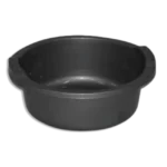 3M Plast Arizona 50cm Silver Round Plastic Bowl