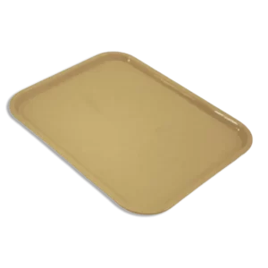 3m Plast Beige Sky Rectangular Plastic Serving Tray