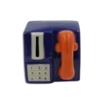 Blue Colored Phone Style Resin Decor