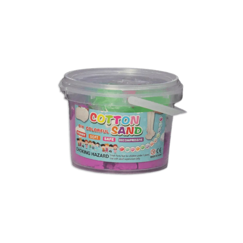 Cotton-Sand-300g-Fucshia-Dough-Bucket