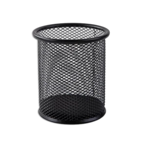 Deli Black Round Pen Holder