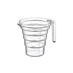 Emhouse 500ml Clear Measuring Jug