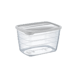 Hobby Life 1.15L Grey Trend Rectangular Deep Storage Container