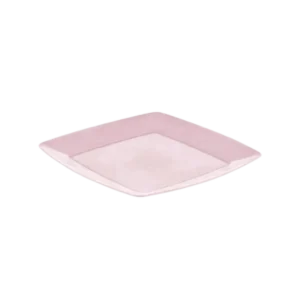 Hobby Life 17.5cm Pink Square Dessert Plate