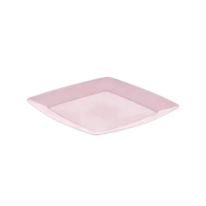 Hobby Life 20.5cm Pink Square Dessert Plate