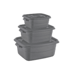 Hobby Life 3Pcs Black Microfrsh Pot