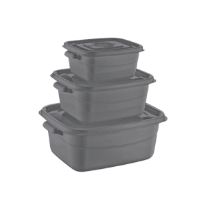 Hobby Life 3Pcs Black Microfrsh Pot