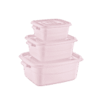Hobby Life 3Pcs Pink Microfrsh Pot