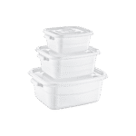 Hobby Life 3Pcs White Microfrsh Pot