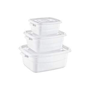 Hobby Life 3Pcs White Microfrsh Pot