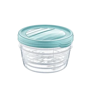 Hobby Life 3x0.3L Blue Round Trend Storage Container