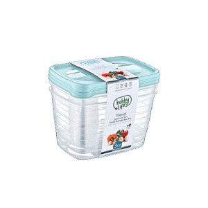 Hobby Life 3x2.2L Blue Set of 3 Deep Trend Storage Containers