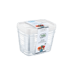 Hobby Life 3x2.2L White Set of 3 Deep Trend Storage Containers