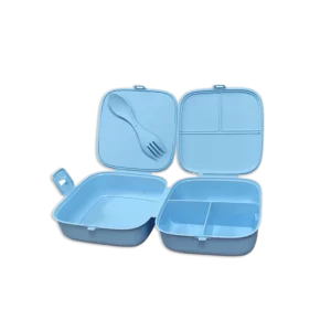 Hobby life blue football lunch box1