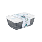 Hobby Life Dark 2x3L White Rectangular Trend Storage Box