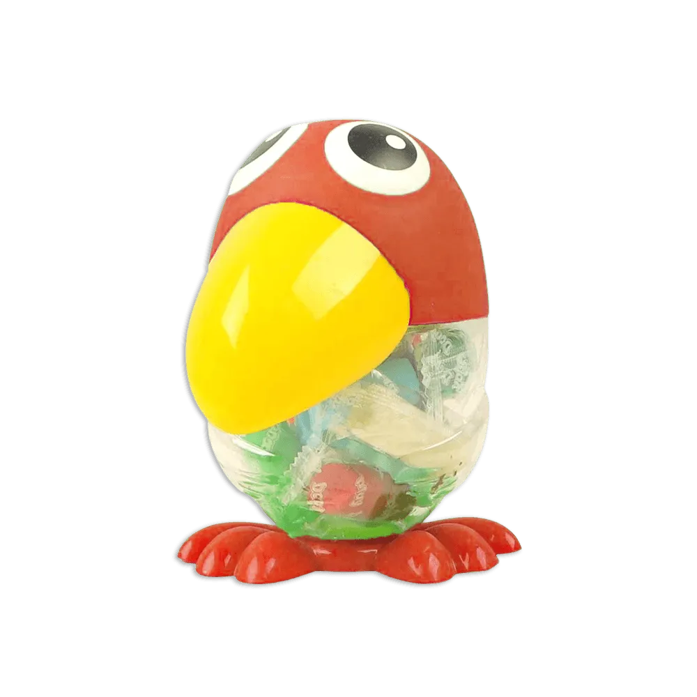 Parrot-Shape-Red-Dough-Box