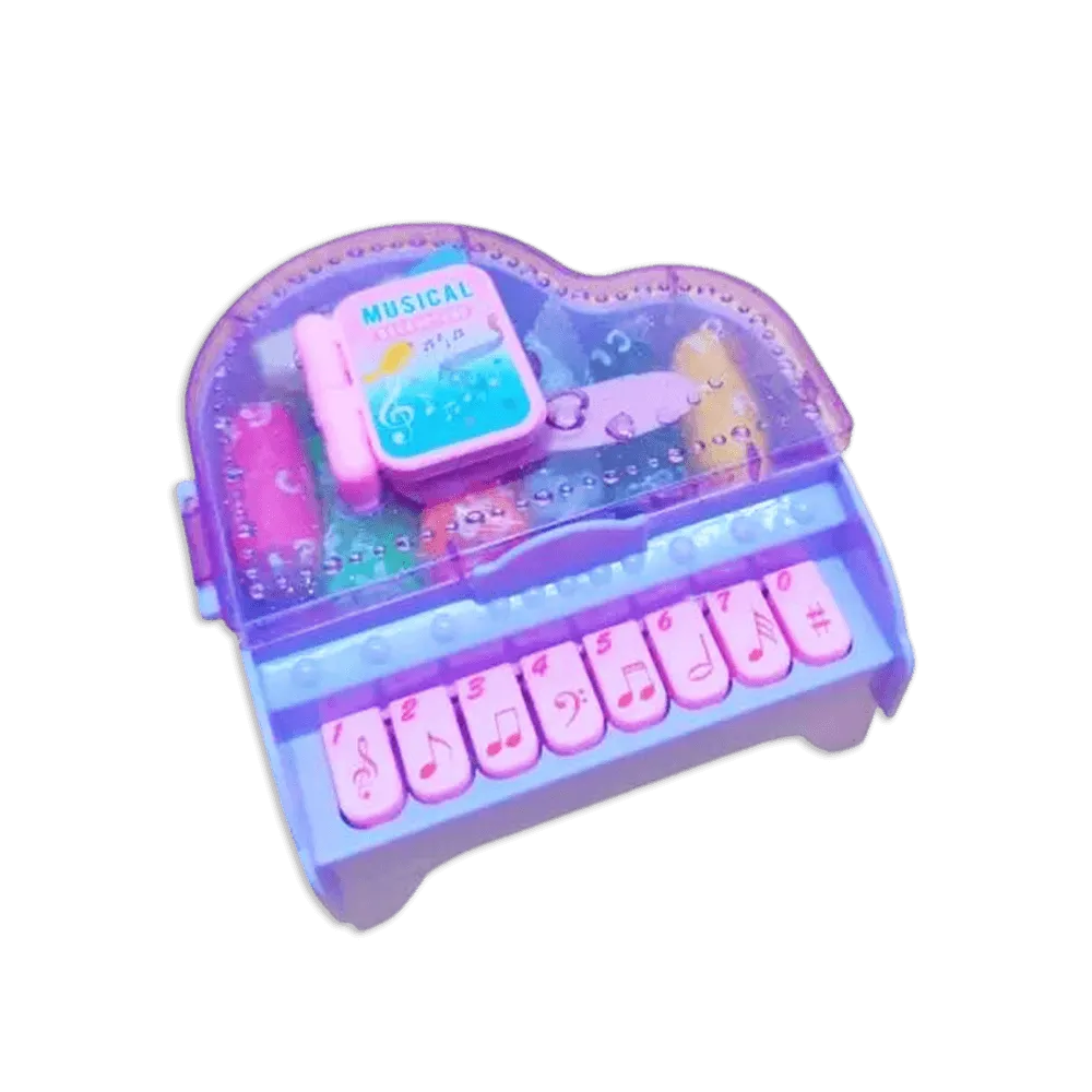 Piano-Shape-Blue-Dough-with-Music