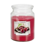 Premium Line Chocolate-Cherry Scented Candle