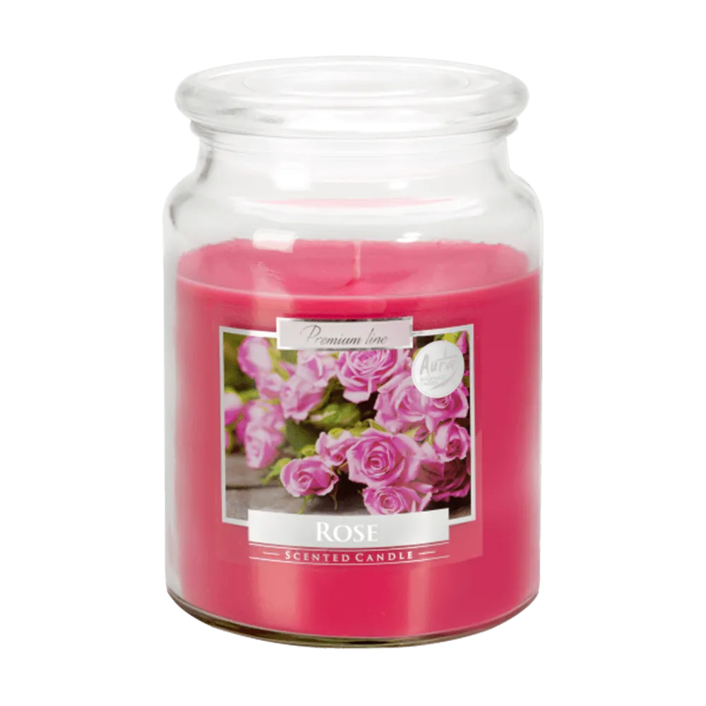 Premium Line Rose Scented Candle