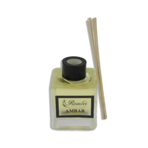 Roselei Ambar Fragrance Jar with Wooden Sticks