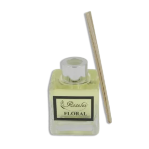 Roselei Floral Fragrance Jar with Wooden Sticks