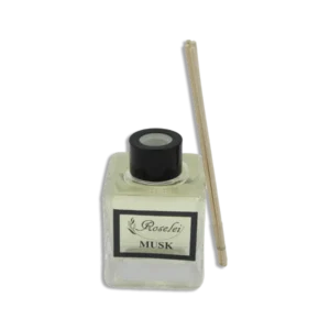 Roselei Musk Fragrance Jar with Wooden Sticks
