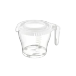 Splashproof 2L White Mixer Bowl with Protection Cover