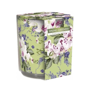 Spring Greenery Scented Candle