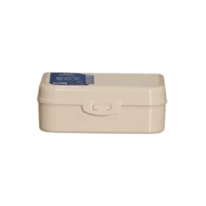 Sun Plast 2.09L Beige Lunch Box