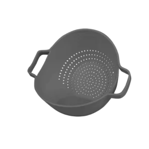 Sun Plast Grey Strainer with Double Handle