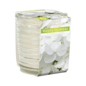 White Flowers Scented Candle