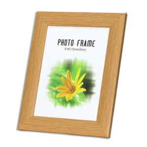 Wooden Beige 15x20cm Photo Frame