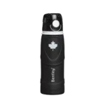 Bentley Black Silicon Foldable Water Bottle