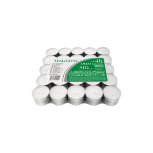 Bispol 10g Unscented Tea Lights Set
