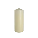 Bispol 20cm Off-White Cylindrical Candle